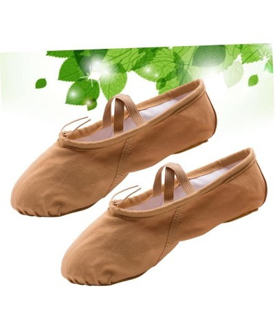 1 Pair Shoes Ballet Dancer Shoes Ballet Shoes Slippers Barre Ballet Shoes Ballet Dance Shoes Ballet Brown $6.55 Athletic Shoes