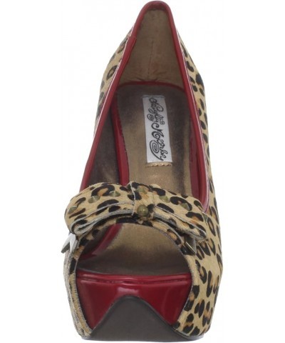 Women's Isla Bonita Open-Toe Pump Leopard $31.61 Sandals