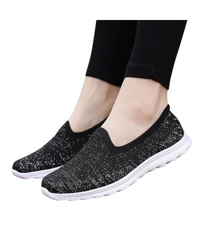 Womans Shoes Women Breathable Lace Up Shoes Casual Shoes Unisex Lightweight Work Shoes Sporty Breathable (Beige, 6.5) 8 Black...