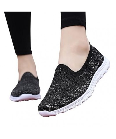 Womans Shoes Women Breathable Lace Up Shoes Casual Shoes Unisex Lightweight Work Shoes Sporty Breathable (Beige, 6.5) 8 Black...