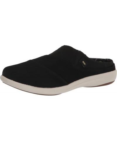 Women's Siesta Nuevo Suede Mule Black $35.51 Sandals