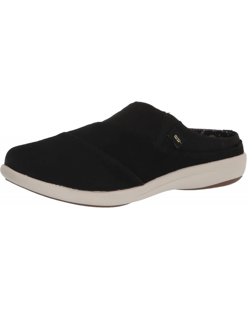 Women's Siesta Nuevo Suede Mule Black $35.51 Sandals