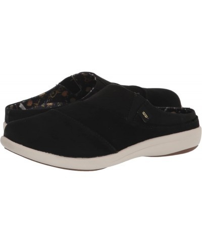 Women's Siesta Nuevo Suede Mule Black $35.51 Sandals