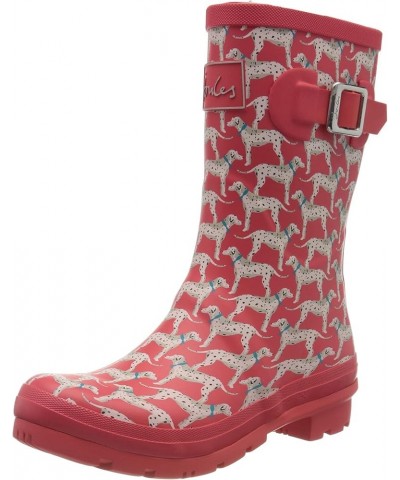 Women's Molly Welly Rain Boot Red Dog $28.04 Outdoor Shoes