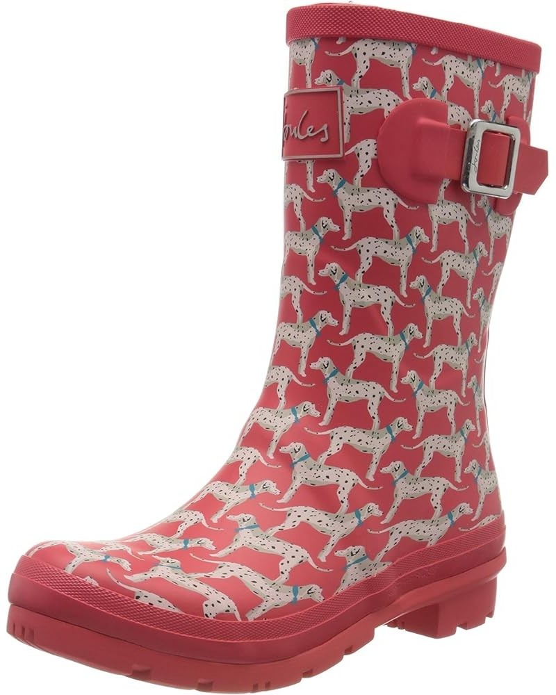 Women's Molly Welly Rain Boot Red Dog $28.04 Outdoor Shoes