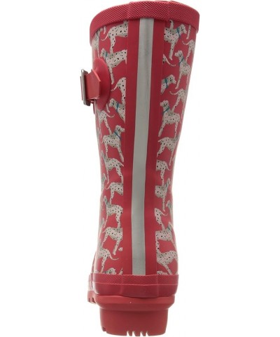 Women's Molly Welly Rain Boot Red Dog $28.04 Outdoor Shoes