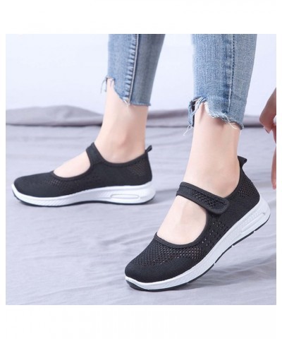 Memory Foam Flats Womens Mules Flats Women's Ballet Flats Women's Flats Z 02-black $10.99 Flats