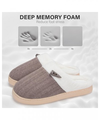 Women's Slippers Scuff Comfy Lightweight House Shoes Slip on Memory Foam Bedroom Slippers Indoor Outdoor Home Shoes with Soft...