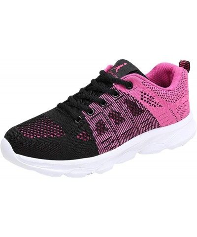 womens casual driving shoe for wife shoes wedges nursing shoes comfortable white slip on sneakers Z-03 Hot Pink $17.92 Outdoo...