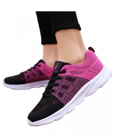 womens casual driving shoe for wife shoes wedges nursing shoes comfortable white slip on sneakers Z-03 Hot Pink $17.92 Outdoo...