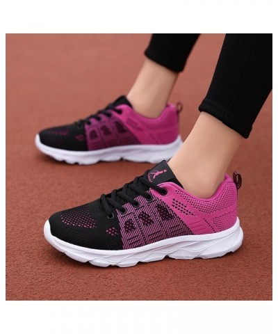 womens casual driving shoe for wife shoes wedges nursing shoes comfortable white slip on sneakers Z-03 Hot Pink $17.92 Outdoo...