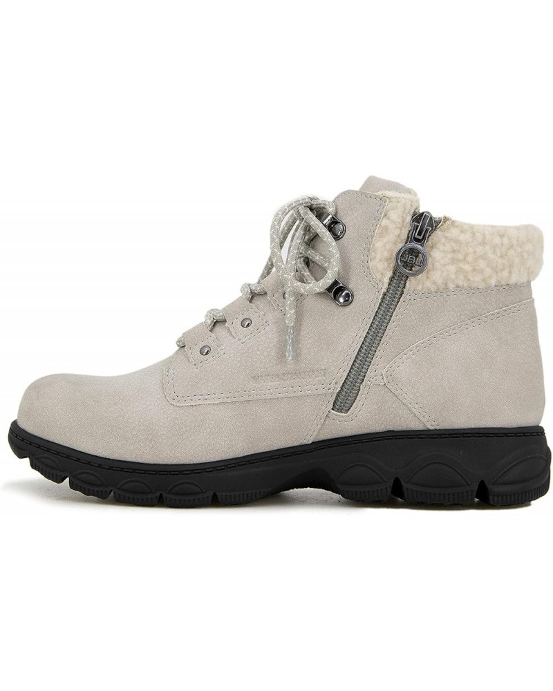 Women's Liza Water Resistant Ankle Boot Stone White $32.26 Boots