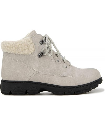 Women's Liza Water Resistant Ankle Boot Stone White $32.26 Boots