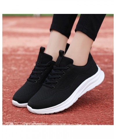 Workout Sneakers for Women 2022, Slip On Breathe Mesh Walking Shoes Women Sneakers Wedge Platform Loafers Z 15-black $14.12 A...