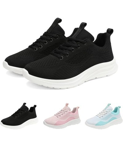 Workout Sneakers for Women 2022, Slip On Breathe Mesh Walking Shoes Women Sneakers Wedge Platform Loafers Z 15-black $14.12 A...