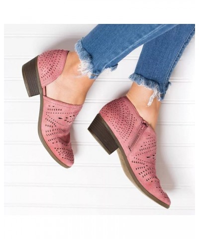 Sandals for Women Dressy Summer Beach Sandals Women's Closed Toe Canvas Ankle Strap Espadrilles Wedge Sandals Z10-pink $21.08...