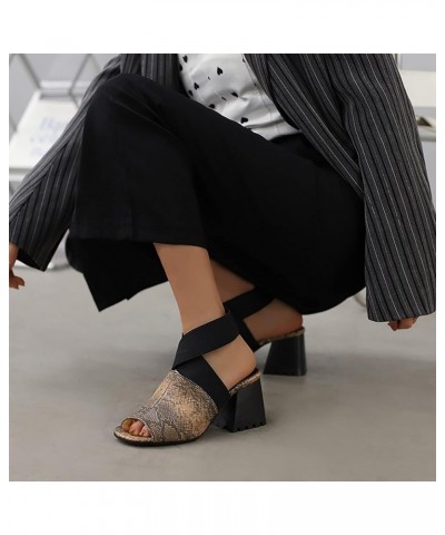 Women Bohemian Canvas Lace Up Sandals Thick Soled Ethnic Style Wedge Shoes Women's Slope Heel Sandals Summer Sandals for Wome...