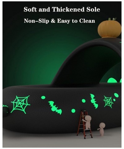 Luminous Shark Slippers Galaxy Shark Slides Spooky Shark Slides Glow in the Dark Angler Fish Slides Shark Cloud Slides Glow i...