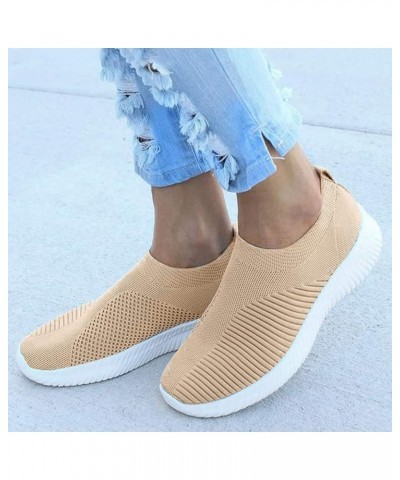 Sneakers for Women Walking Shoes, Women's Sneakers Athletic Sport Running Tennis Walking Shoes Non-Slip Gym Sneakers Khaki $1...