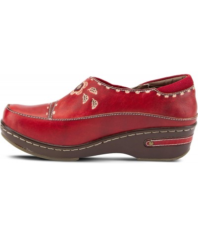 Women's Burbank Slip-On Shoe Red EU 40 / US 9 $72.48 Loafers & Slip-Ons