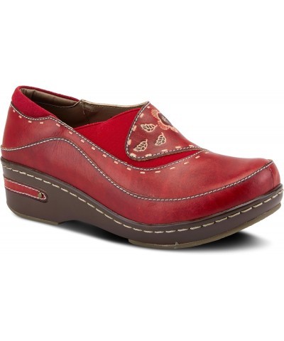 Women's Burbank Slip-On Shoe Red EU 40 / US 9 $72.48 Loafers & Slip-Ons