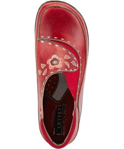 Women's Burbank Slip-On Shoe Red EU 40 / US 9 $72.48 Loafers & Slip-Ons