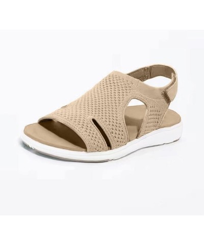 Sport Flex Sandals For Women Size 12 Flats For Women Wide Width Sandals For Women Sandals For Women Sport Sandals Wome Beige ...