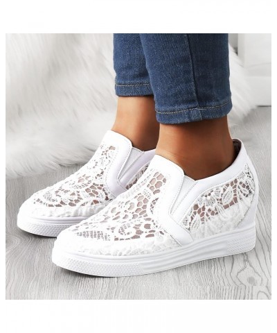 Slip on Sneakers for Women Comfortable Walking Shoes Memory Foam Loafers Halloween Business Casual Shoes for Women $20.39 Loa...