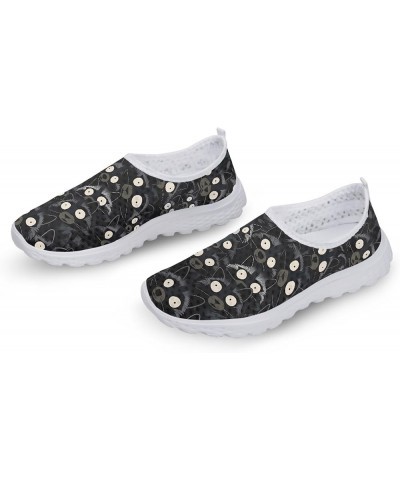 Floral Shoes for Women Sneakers Fashion Slip On Walking Shoes Breathable Mesh Non Slip Running Sports Shoes Style-6 $21.06 At...