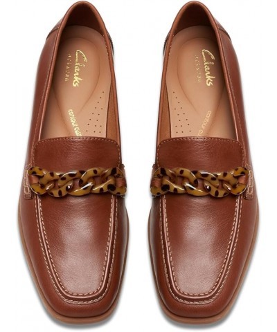 Womens Sarafyna Iris Tan Leather $23.00 Loafers & Slip-Ons