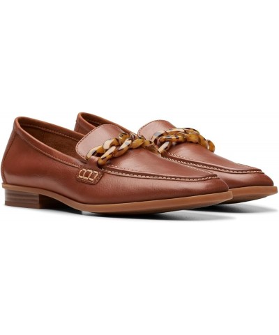 Womens Sarafyna Iris Tan Leather $23.00 Loafers & Slip-Ons