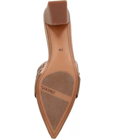 Women's J Renee, Randa Mule Beige Satin $50.71 Sandals