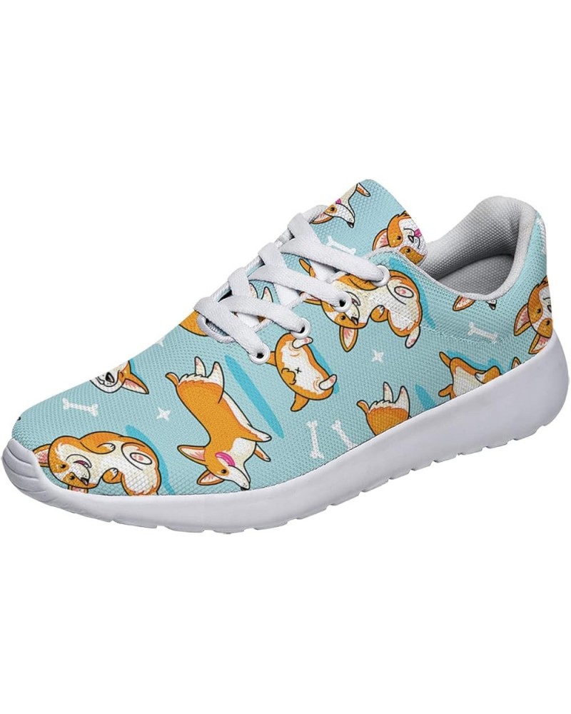 Corgi Dog Shoes Womens Mens Running Sneakers Lightweight Anti-Slip Tennis Walking Shoes Gifts for Dog Lover Corgi 67 $34.39 O...