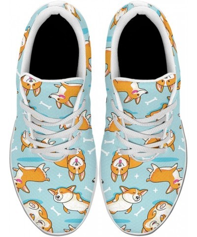 Corgi Dog Shoes Womens Mens Running Sneakers Lightweight Anti-Slip Tennis Walking Shoes Gifts for Dog Lover Corgi 67 $34.39 O...