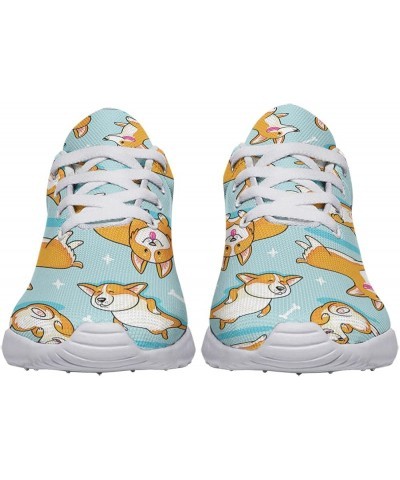 Corgi Dog Shoes Womens Mens Running Sneakers Lightweight Anti-Slip Tennis Walking Shoes Gifts for Dog Lover Corgi 67 $34.39 O...