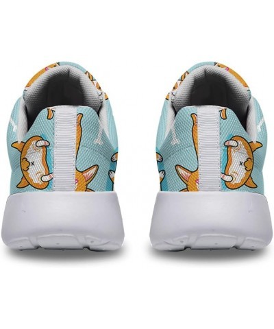 Corgi Dog Shoes Womens Mens Running Sneakers Lightweight Anti-Slip Tennis Walking Shoes Gifts for Dog Lover Corgi 67 $34.39 O...