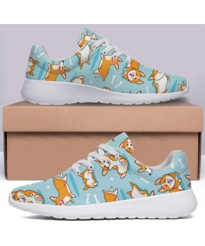 Corgi Dog Shoes Womens Mens Running Sneakers Lightweight Anti-Slip Tennis Walking Shoes Gifts for Dog Lover Corgi 67 $34.39 O...