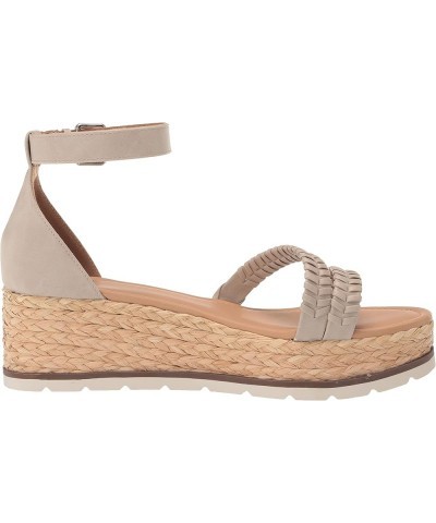 Women's Bannon Wedge Sandal Stone $19.50 Sandals