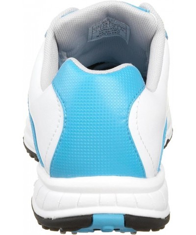 Women's Chev Comfort Golf Shoe US Women's 10 M White/Cyan Blue $45.82 Athletic Shoes