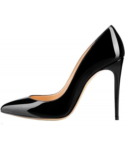 Women's Pointed Toe Pumps Classic Stiletto High Heel Office Dress Shoes Black $34.77 Pumps