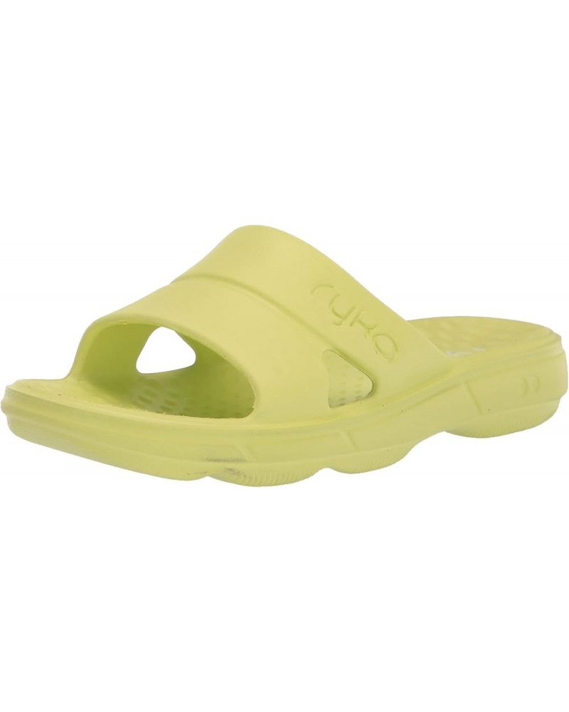 Women's Restore Slide Recovery Sandal Daquiri Green $12.79 Sandals