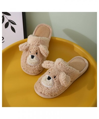 Women's Slip-On Slippers Cute Fleece Lined Slipper Mule Shootie with Memory Foam Slipper Clog Indoor/Outdoor Shoes 44 Coffee ...