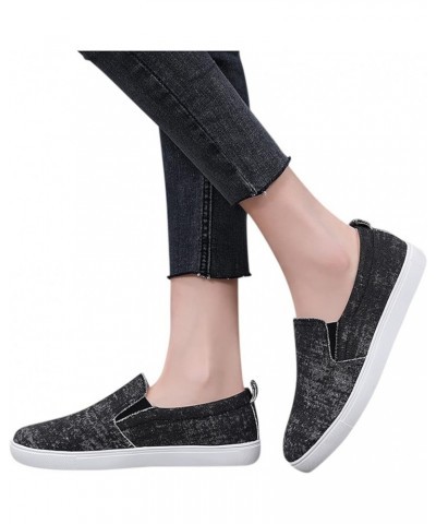 Pointed Toe Mules Leather Sneakers Women Athletic Training Shoes Mesh Sneakers Closed Toe Flats Grey $20.17 Fashion Sneakers