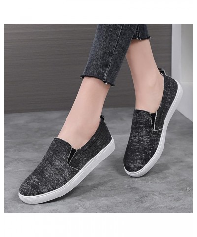 Pointed Toe Mules Leather Sneakers Women Athletic Training Shoes Mesh Sneakers Closed Toe Flats Grey $20.17 Fashion Sneakers