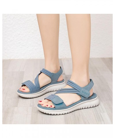 Simple Princess Girl and Woman Sandal Solid Summer Platform Lady Fashion Wedge Shoes 2 Strap Sandals Women (Yellow, 9) 6.5 Bl...