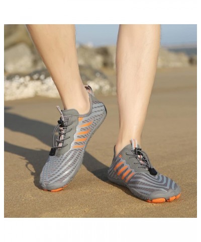 Women Summer Water Shoes Men and Women Quick Drying Shoes Hiking Swimming Diving Shoes Tracing Shoes Elastic Lace Up Stripes ...