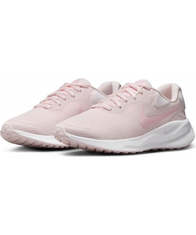 Revolution 7 Women's Road Running Shoes (FB2208-600, Pearl Pink/White/Pink Foam) Size 11 $37.50 Athletic Shoes