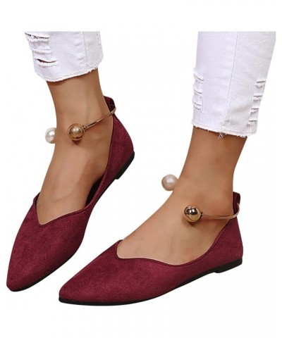 Casual Shoes for Men, Women's Canvas Slip On Shoes Casual Flats Comfort Sneakers Z 14-wine $12.75 Fashion Sneakers