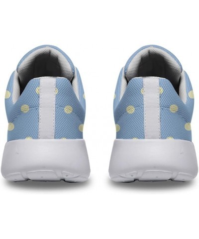 Polka Dot Shoes for Women Men Fashion Breathable Running Shoes Ladies Dots Sneakers Polka Dot White 74 $38.39 Athletic Shoes