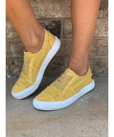 Womens Marley Slip On Sneaker Yellow $17.27 Fashion Sneakers